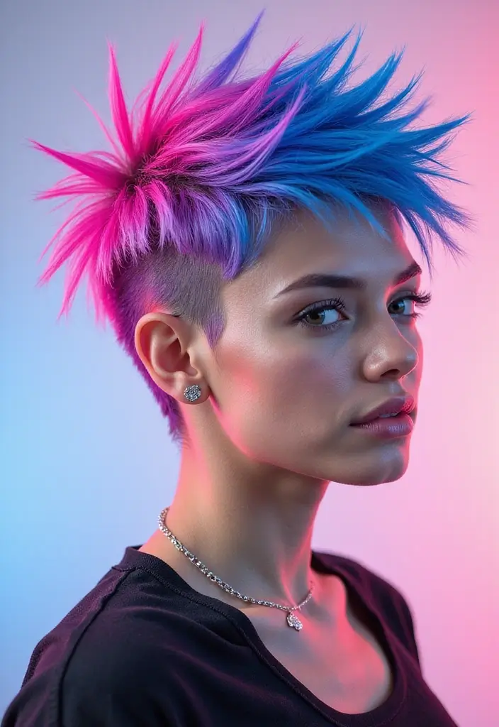 モード系ヘアスタイル25選｜個性を引き立てる最新ヘアカタログ - 7. スパイキーショート