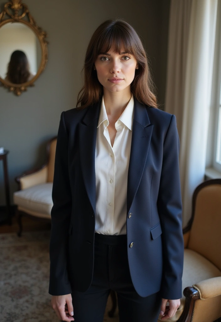 ヘアスタイル前髪あり30選｜若見えする人気デザイン集 - 7. クラシックなフルバング