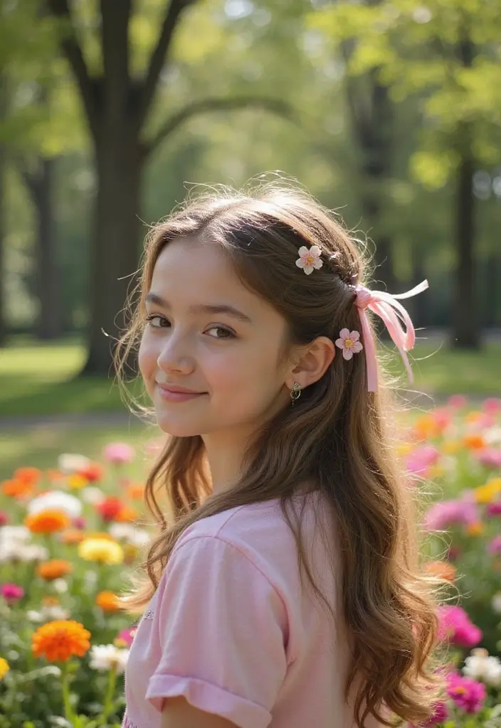 高校生ヘアスタイル｜垢抜ける人気髪型25選 - 7. ハーフアップ