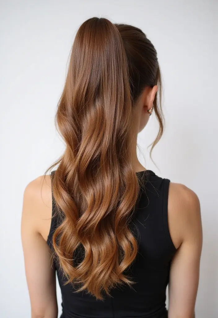 ヘアスタイルミディアム50代｜若見えする大人女性の髪型30選 - 8. ボリュームポニーテール