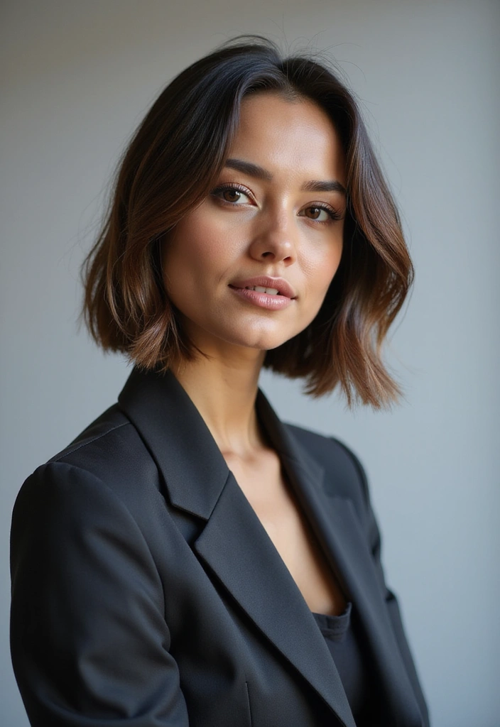 ボブヘアスタイル｜小顔見えする人気の25選 - 8. ショートボブ