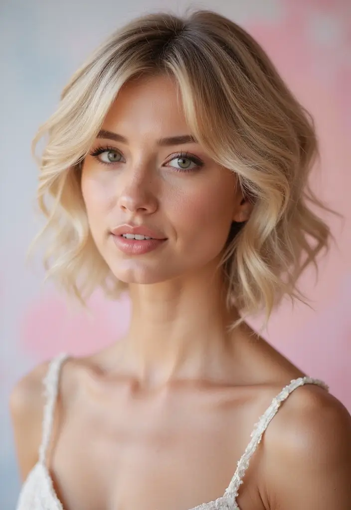 モード系ヘアスタイル25選｜個性を引き立てる最新ヘアカタログ - 8. フェミニンショート