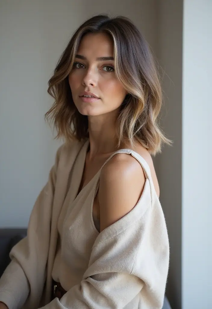 垢抜けヘアスタイルロング|印象激変の25選 8 垢抜けヘアスタイルロング|印象激変の25選 - 8. ロングボブ