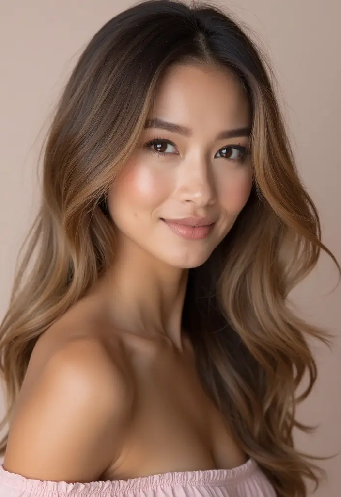 ヘアスタイルミディアム50代｜若見えする大人女性の髪型30選 - 4. サイドパート